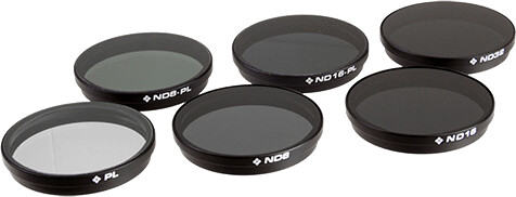 PolarPro DJI Inspire 1/Osmo Filter Set Professional 6-Pack