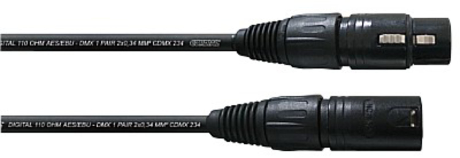 #Cordial Digital Cable AESEBU DMX – 3m – 3 pol, original Neutrik XLR#