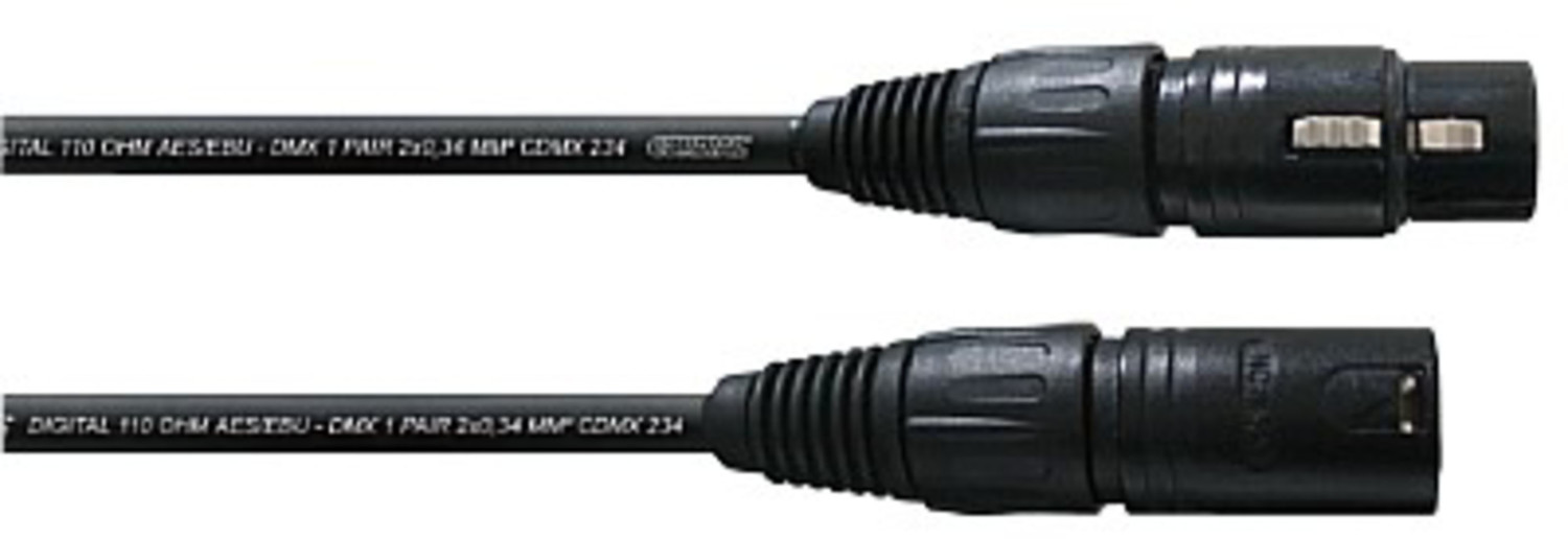Cordial Câble DMX XLR 3m