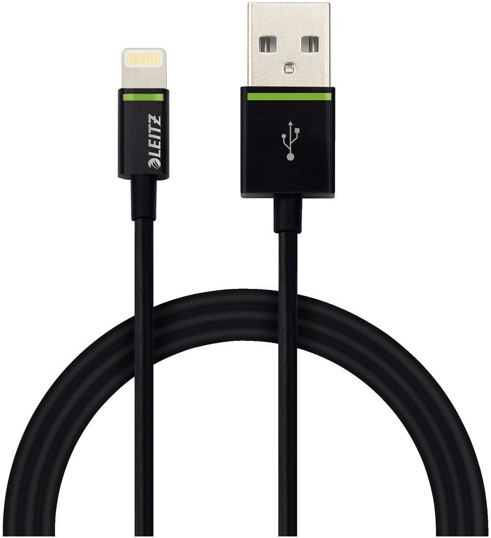Leitz Câble Lightning vers USB (1 m) noir