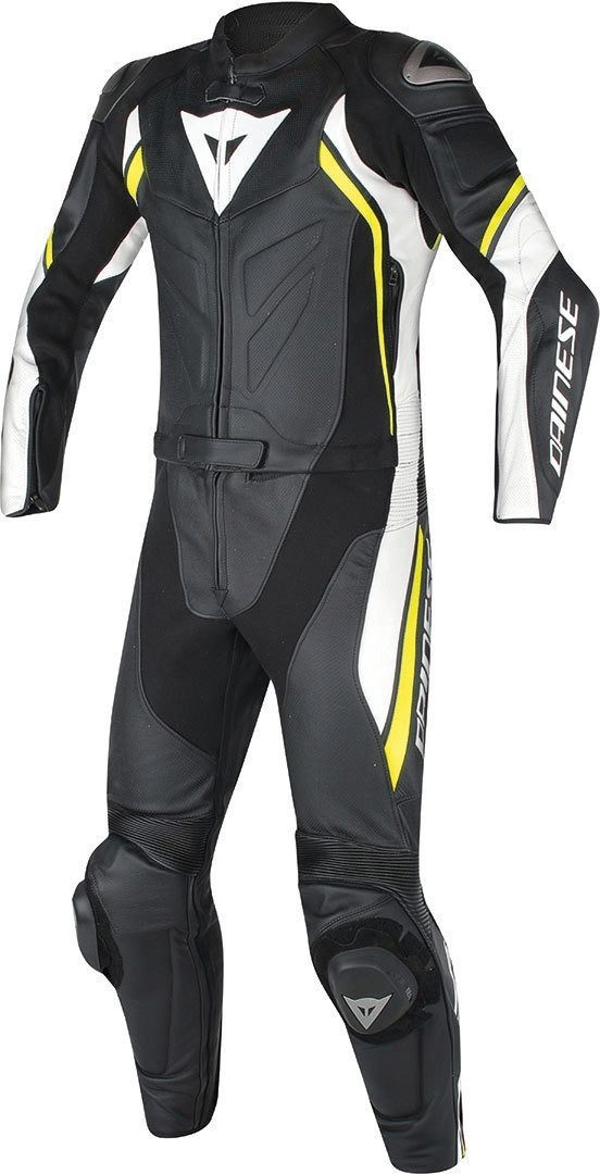 Dainese Combinaison Avro D2 noir/blanc/jaune