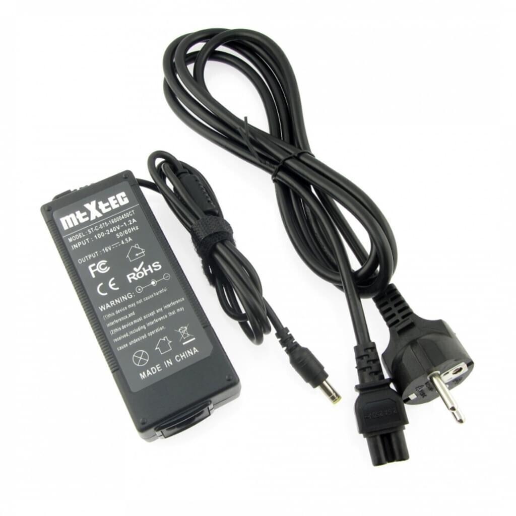 Akku-Monster Panasonic ToughBook CF-19, Power Adapter, 16V, 4.5A