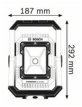 Akku-Baustellenlampe GLI 18V-4000 C solo Bosch