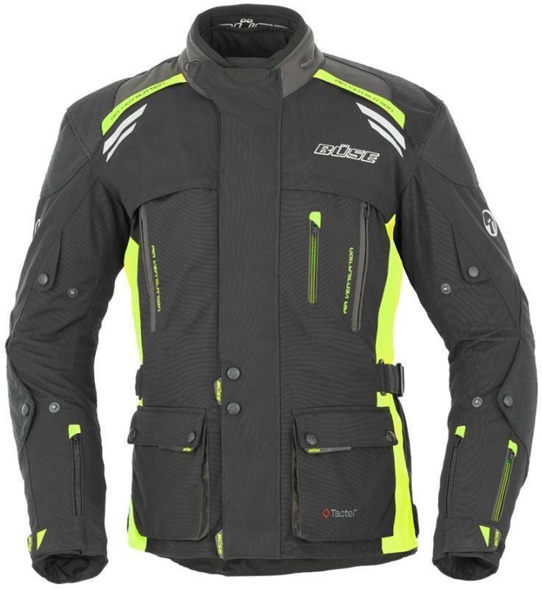 Büse Veste Highland noir/jaune