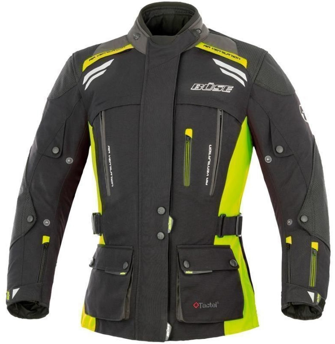 Büse Veste Highland Lady noir/jaune