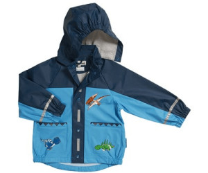 Playshoes Jungen Regen-Mantel Dino Regenmantel