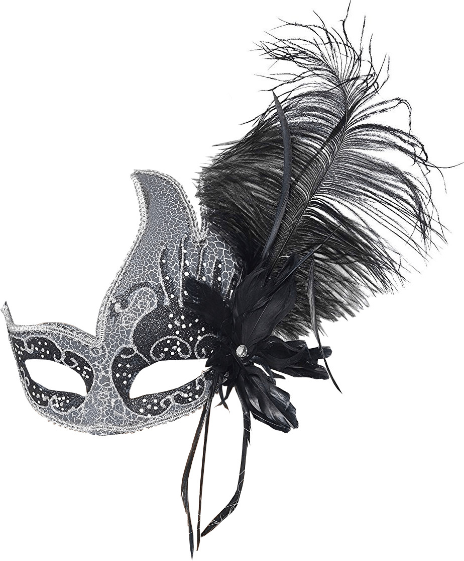 Smiffy's Loup vénitien ange noir