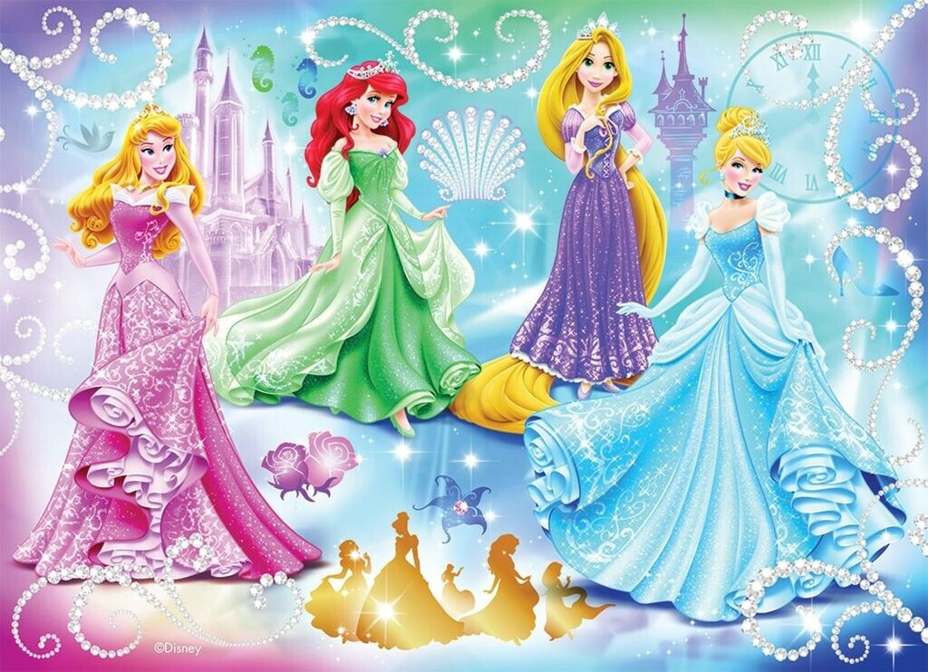 Ravensburger Disney Princesses étincellantes (100 pièces)