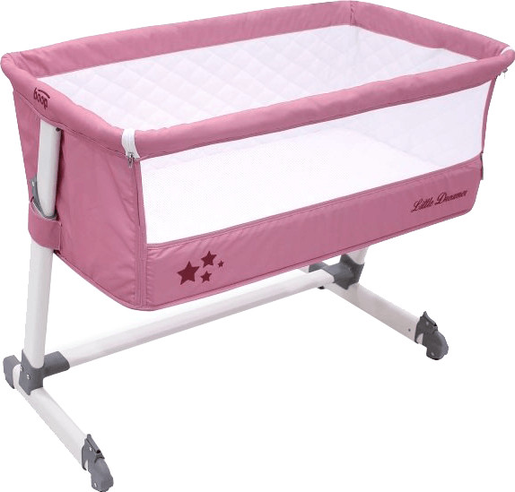 Asalvo Co-sleeping crib pink
