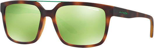 Arnette Petrolhead AN4231/21528N (havana rubber/light green mirror green)
