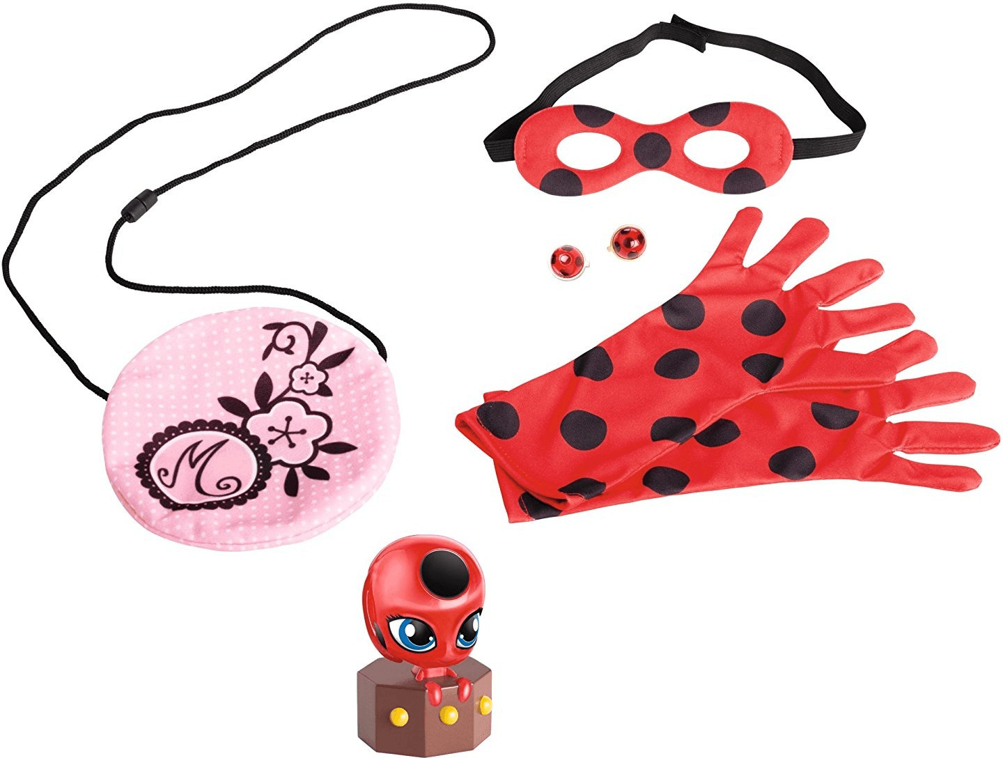 Bandai Set d'accessoires Miraculous : Deviens Marinette et Ladybug
