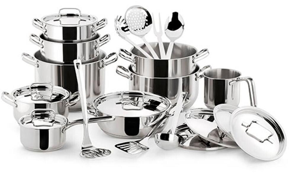 Lagostina Batterie de 24 casseroles Extravagant