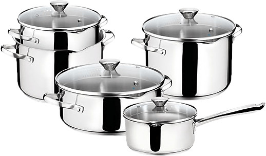 Lagostina Lot de 9 casseroles Smart