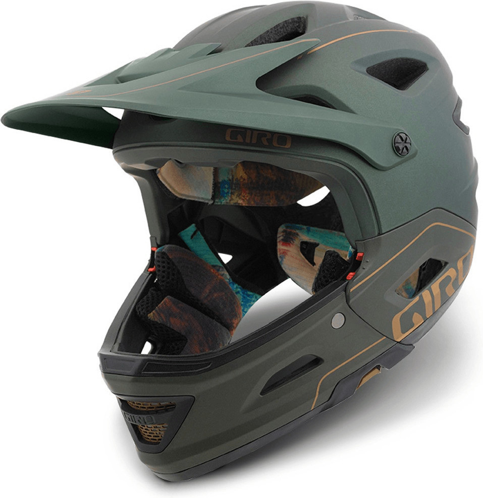 Photos - Bike Helmet Giro Switchblade Mips Green 