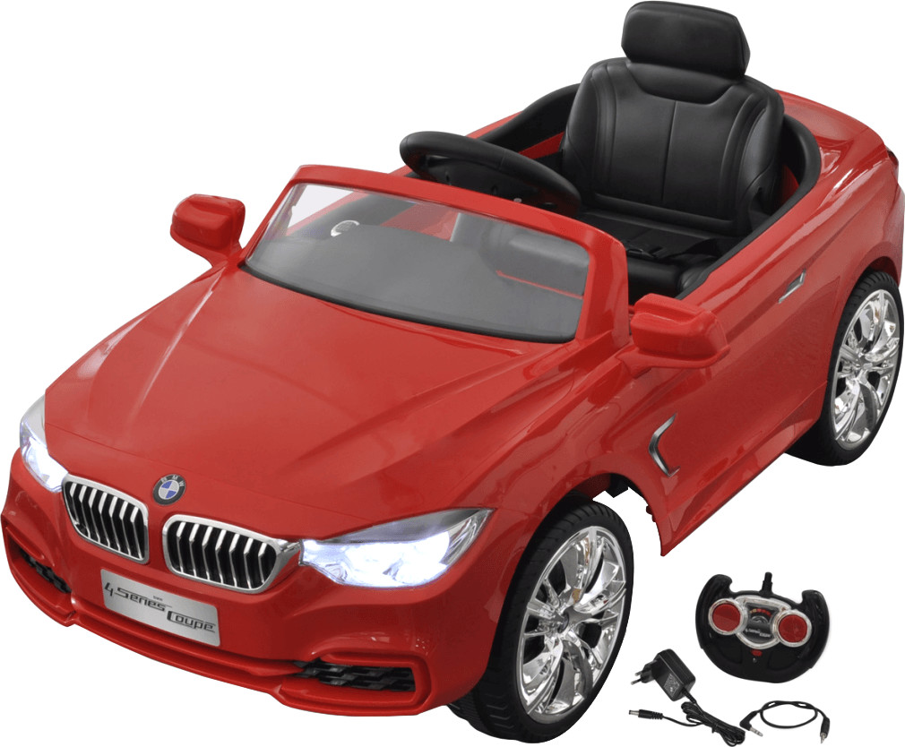 VidaXL BMW Voiture enfant à batterie avec télécommande rouge