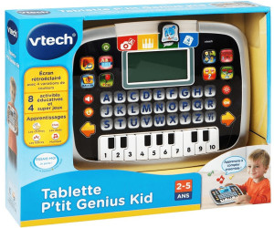 Vtech Tablette P'tit Genius Kid noire au meilleur prix sur