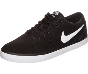 white nike black check