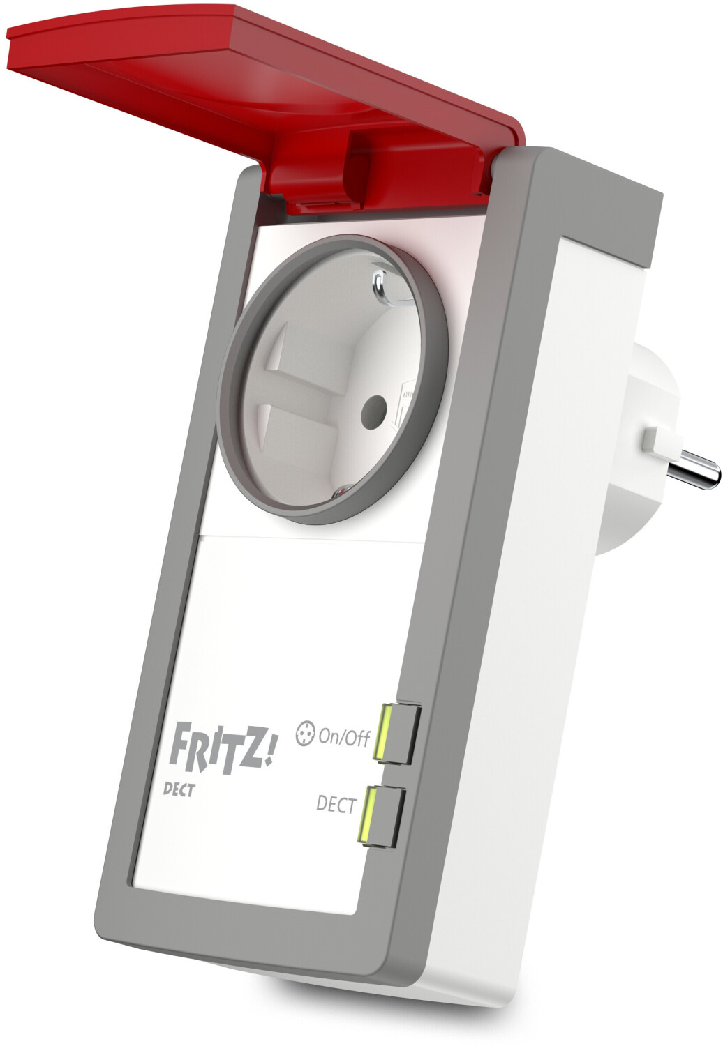 AVM FRITZ!DECT 210 Smart Home Steckdose Rot/Weiß
