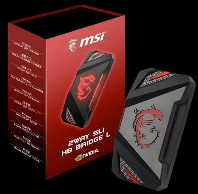 MSI 2WAY SLI HB Bridge L