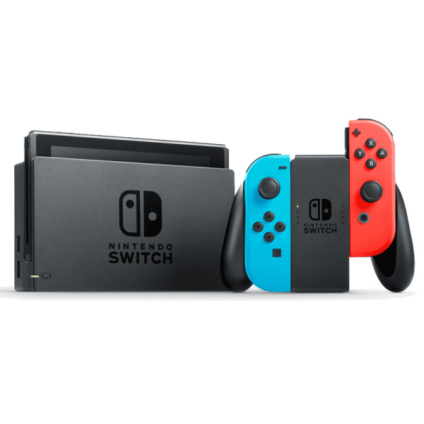 Nintendo Switch neon-rot/neon-blau, Bild 3