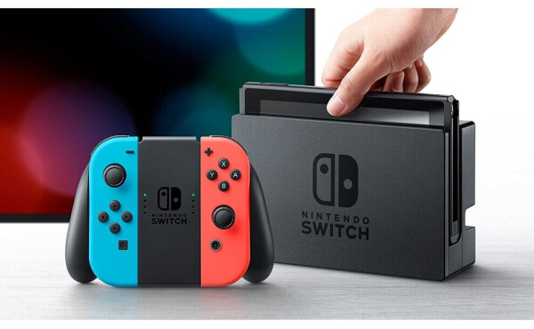 Nintendo Switch neon-rot/neon-blau, Bild 7