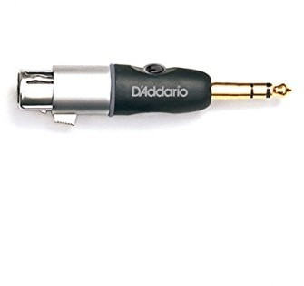 Planet Waves Adaptateur XLR femelle Jack mâle PW-P047AA