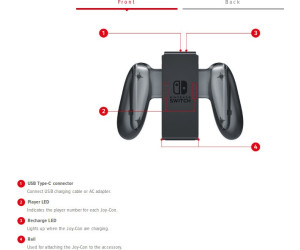 Buy Nintendo Switch Joy-Con Charging Grip from £ (Today) – Best Deals  on 