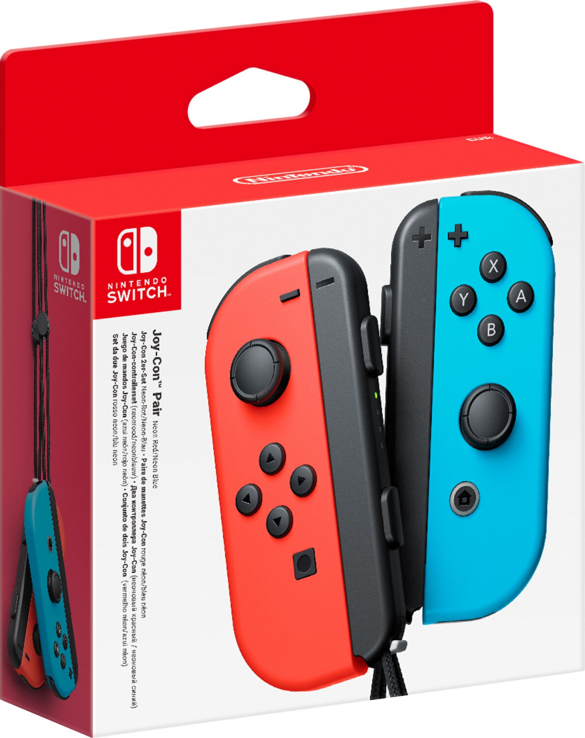 Buy Nintendo Switch Joy Con Pair Neon Red Neon Blue from 44.99