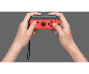 Mando inalámbrico original Nintendo Switch Joy Con, color rojo (izquierdo)