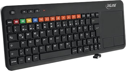 Vorschaubild von InLine Smart-TV Tastatur 55376 Vorschaubild von InLine Smart-TV Tastatur 55376