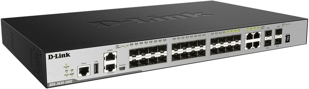 D-Link 28-Port Gigabit Switch (DGS-3630-28SC)