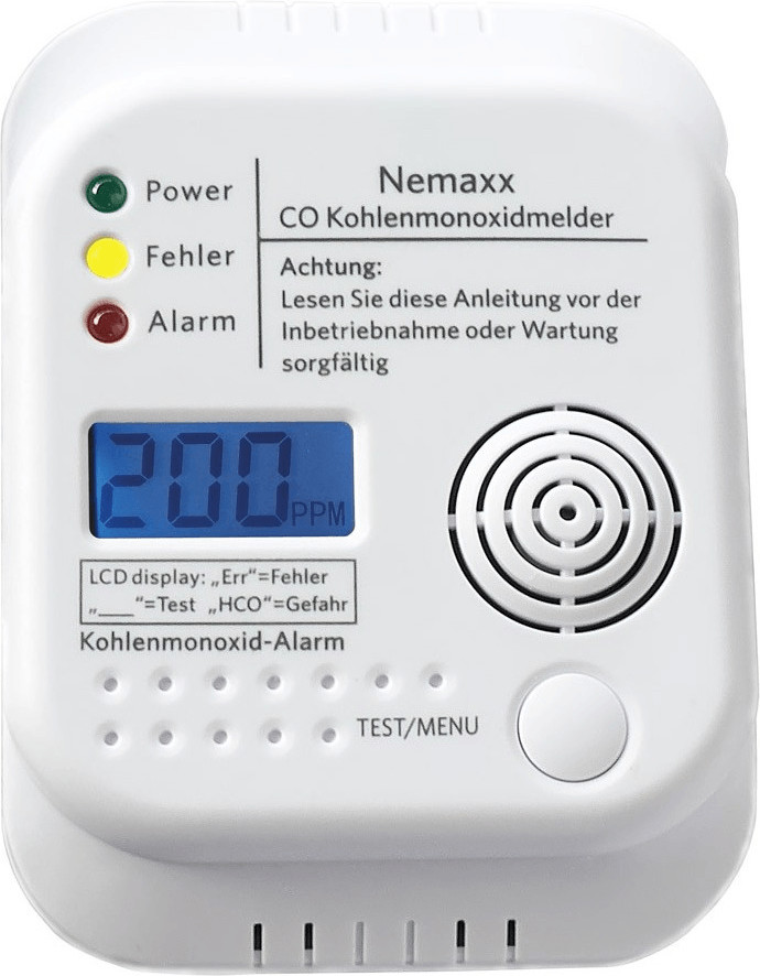 Nemaxx Détecteur de monoxyde de carbone FA370