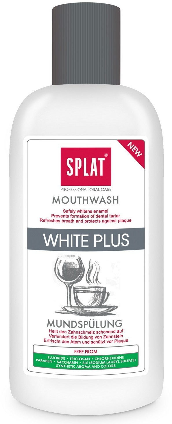 Splat White Plus Mouth Rinse (275ml)