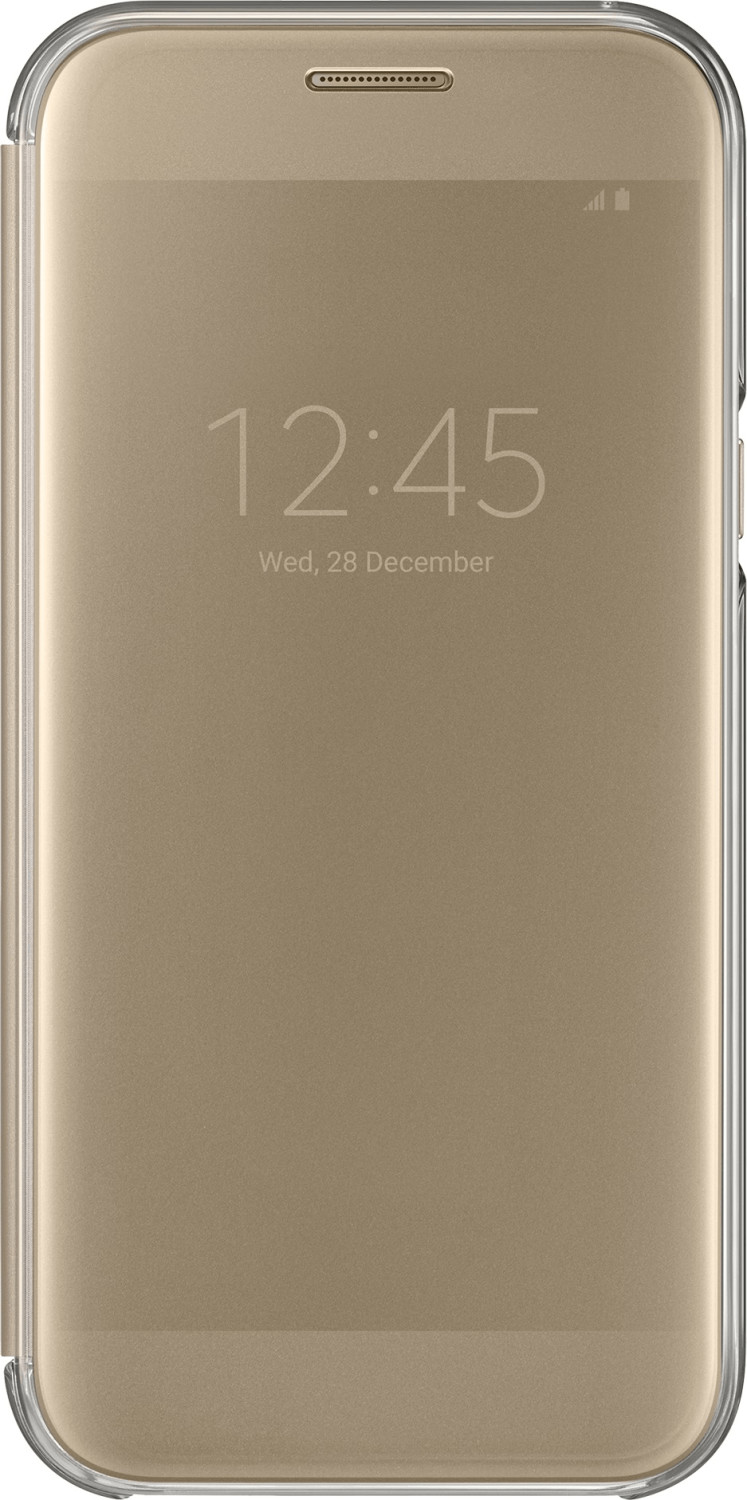 Samsung Clear View Cover (Galaxy A5 2017) oro