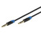 Vivanco Klinke Audio Anschlusskabel [1x Klinkenstecker 3.5 mm - 1x Klinkenstecker 3.5 mm] 0.60 m Schwarz ve