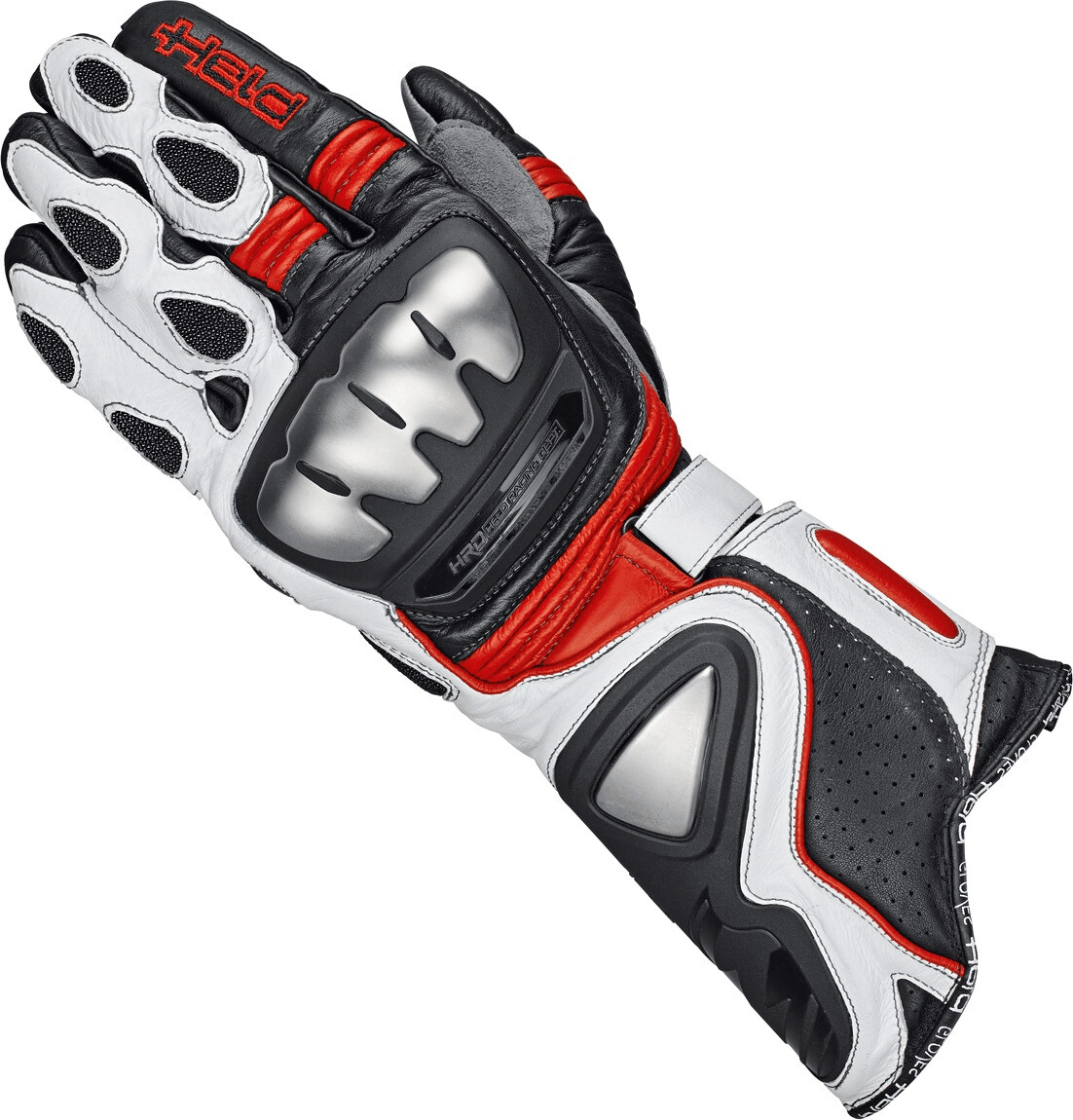 Held Gants Titan Evo noir/blanc/rouge