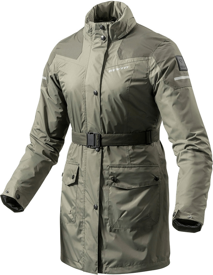 REV'IT! Veste de pluie Topaz H2O Rain Lady vert olive
