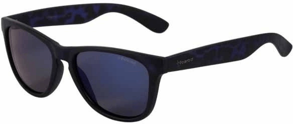 Photos - Sunglasses Polaroid Eyewear  P8443 FLL/JY (matt blue/grey blue mirror polariz 