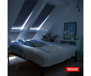 Tenda oscurante originale VELUX per F06, Blu Scuro con guida grigia