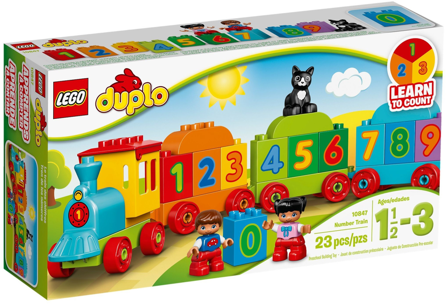 Lego duplo hot sale number train sainsburys
