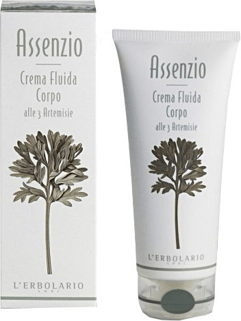 L'Erbolario Fluid Body Cream With 3 Artemisia species (200ml)