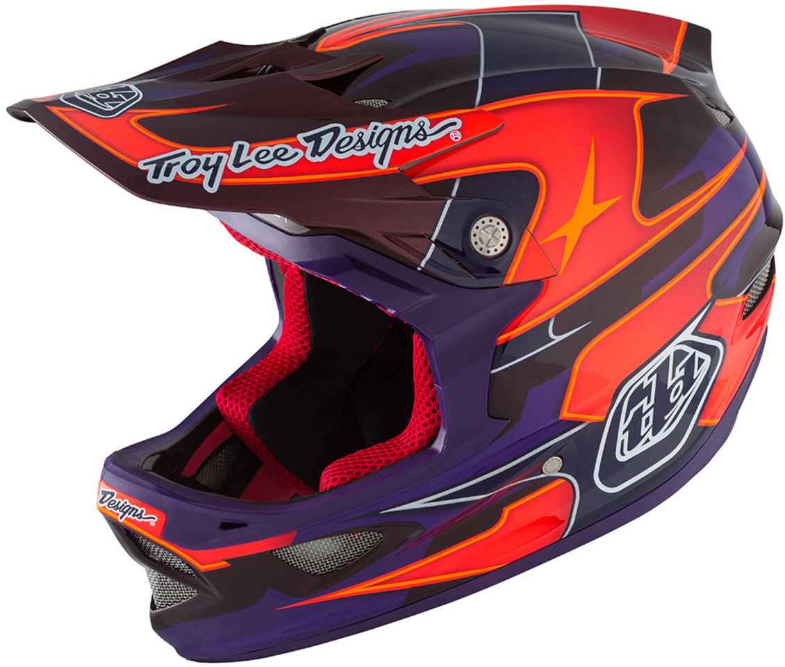 Troy Lee Designs D3 Render violet/rouge