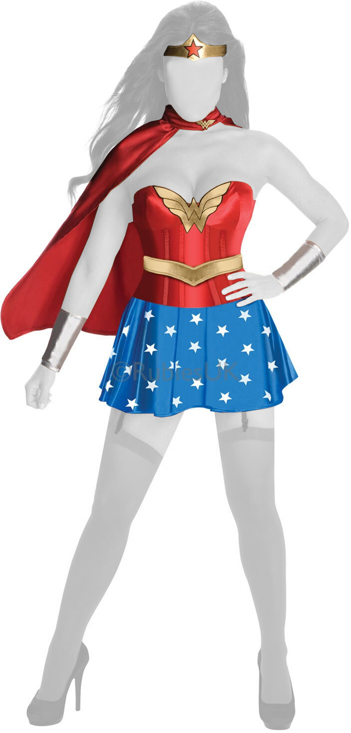 Rubie's Wonder Woman with Corset M (889897)