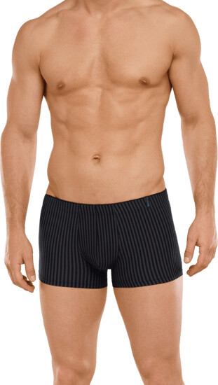 Schiesser Shorts Long Life Softness (149047) blue/black