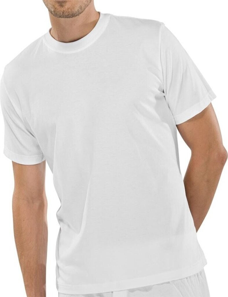 Schiesser American TShirts Essentials Rundhals 2erPack weiß (208150/100) ab 18,85