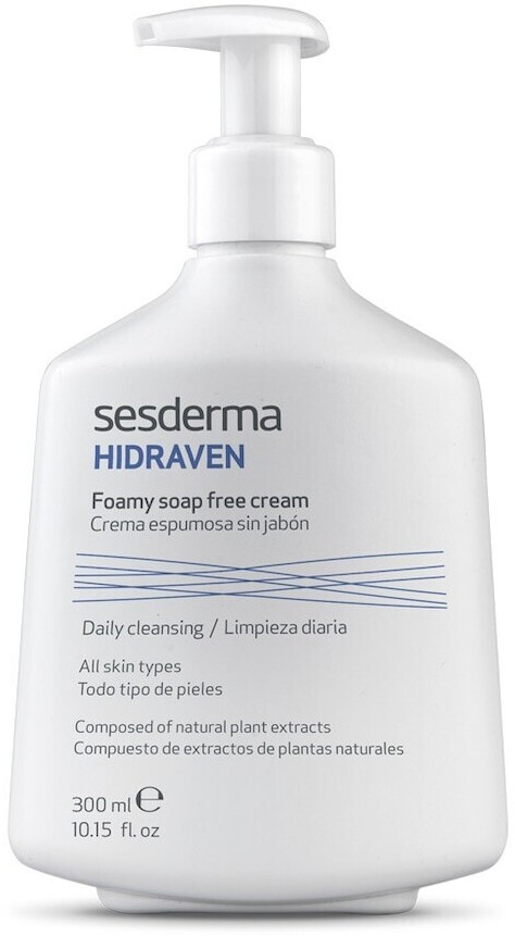 SeSDerma Hidraven Foamy Soap Free Cream (300ml)