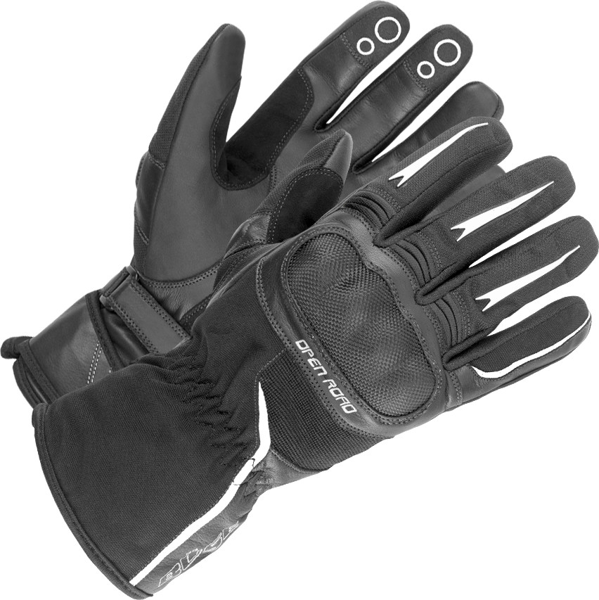 Büse Gants Open Road Touring noir