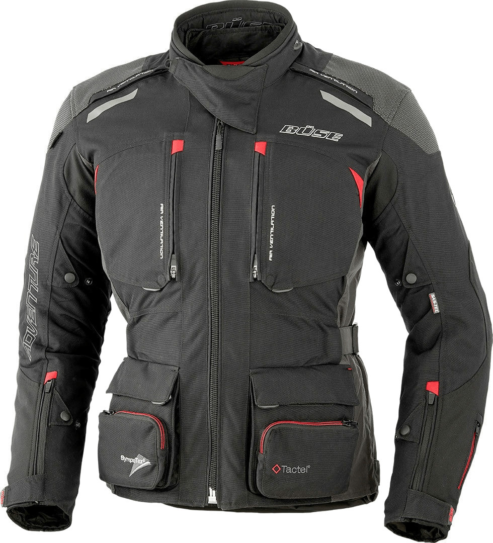 Büse Veste Adv Pro STX noir/rouge