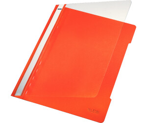 DIN A4 PVC LEITZ Schnellhefter Standard braun