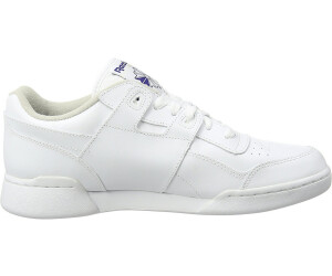 reebok workout gs trainers white royal